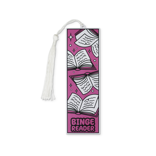 “The Binge Reader” Bookmark