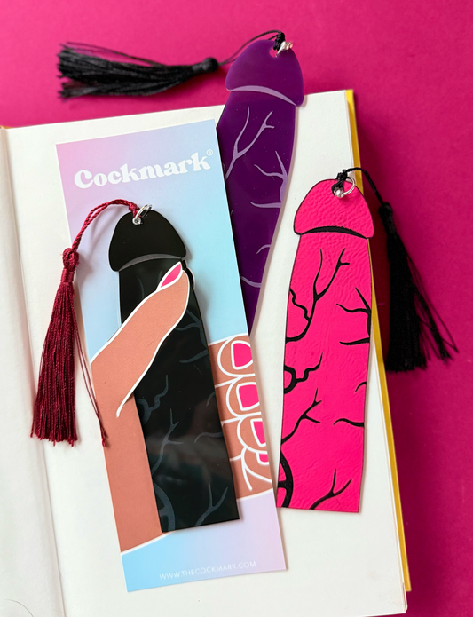 Prince Albert Cockmark: Black bookmark