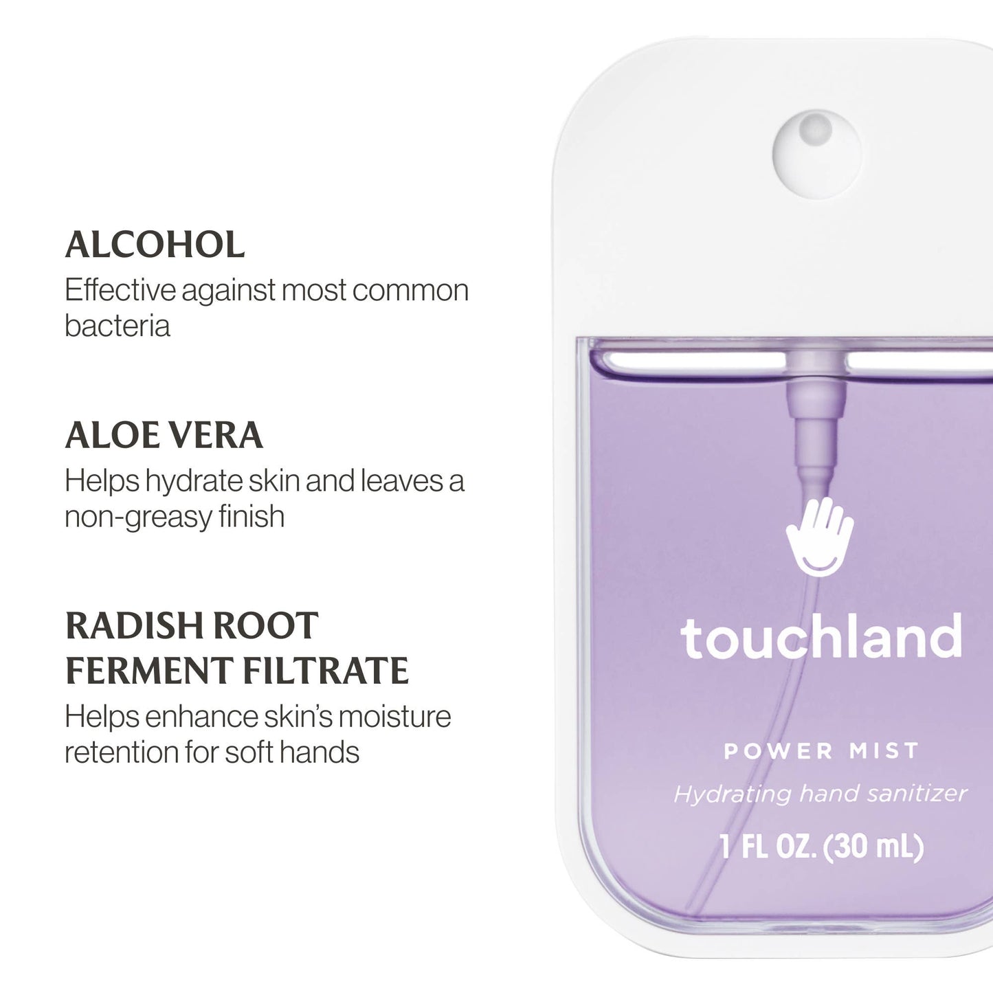 Touchland: Pure Lavender Power Mist Hydrating Hand Sanitizer