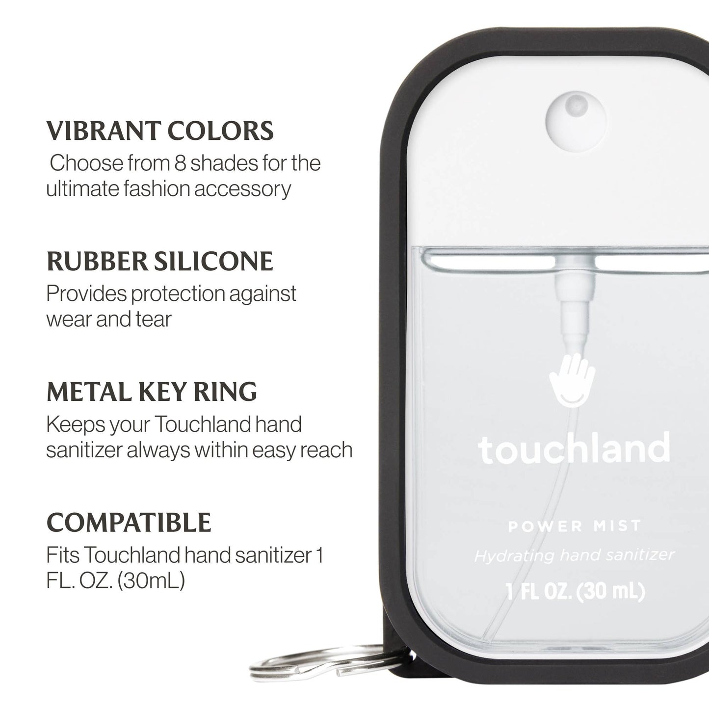Touchland: Jet Black Hand Mist Case