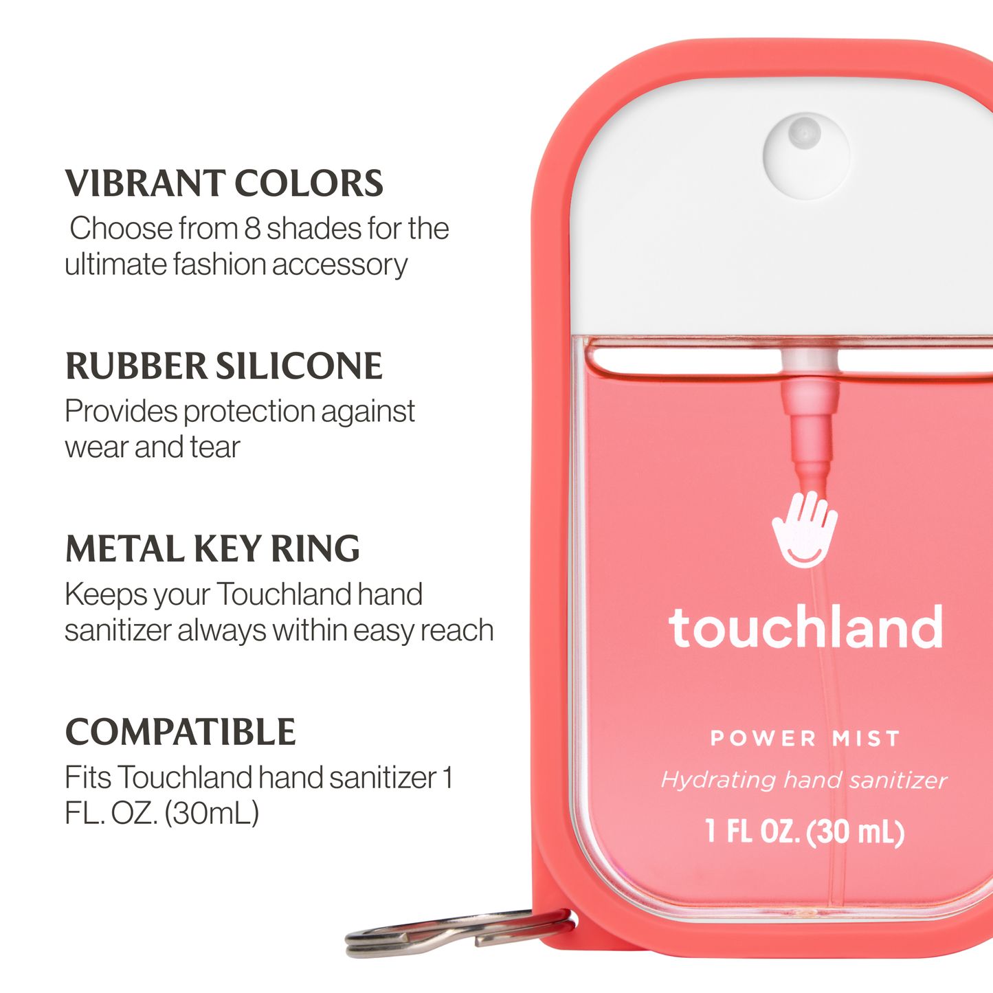 Touchland: Candy Red Hand Mist Case