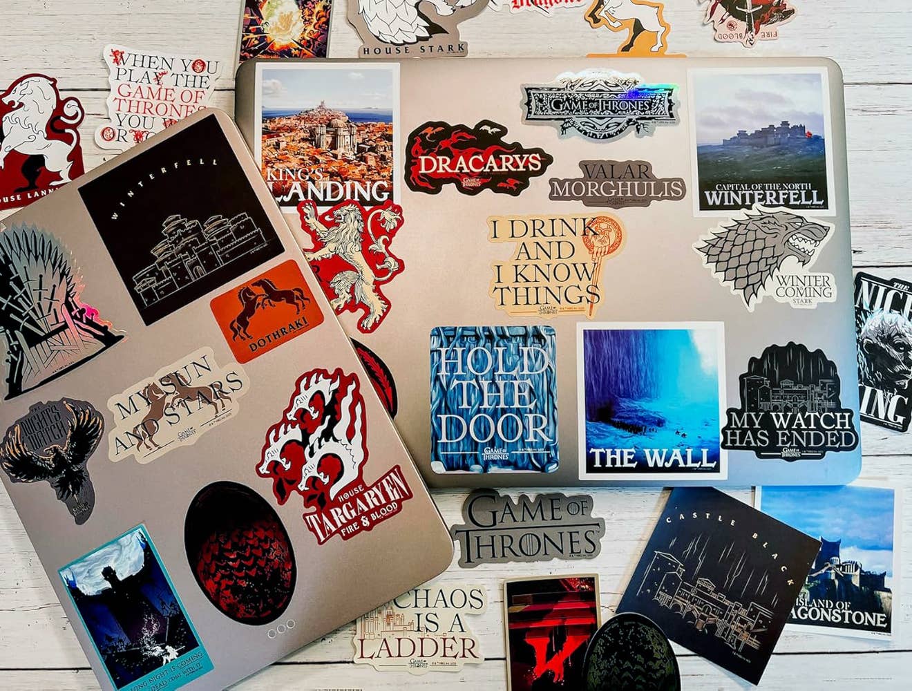 Game of Thrones Sigils & Iconic Art Decals (60-Pack)