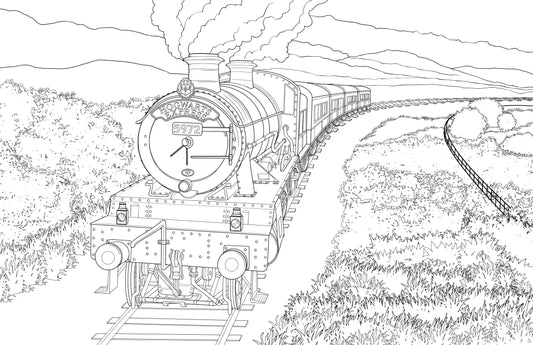 Harry Potter: Hogwarts: An Official Coloring Book