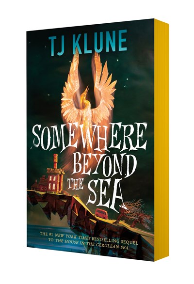 Somewhere Beyond the Sea by T. J. Klune (Deluxe Edition Paperback) (Signed Bookplate)