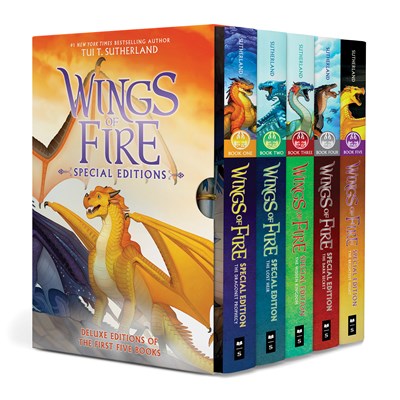 Wings of Fire #1-5 (Box Set) (Deluxe Edition) – ERRA BOOKS