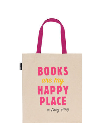Emily Henry: Happy Place tote bag