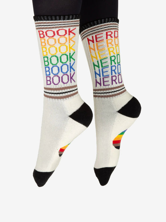 Book Nerd Pride socks