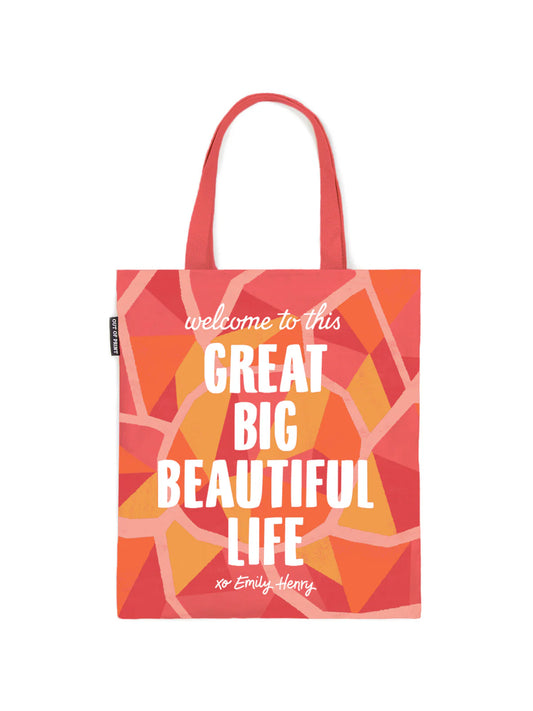 Emily Henry: Great Big Beautiful Life tote