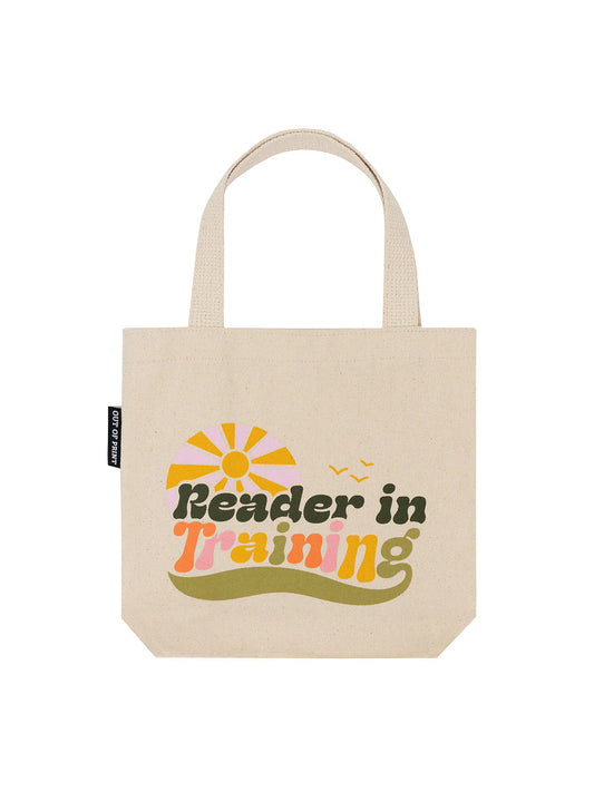 Reader in Training mini tote