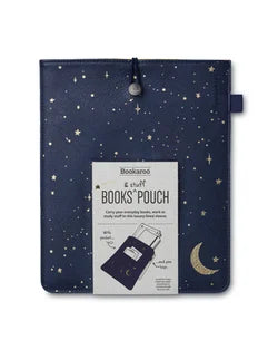 Bookaroo: Books & Stuff Pouch: Moon & Stars