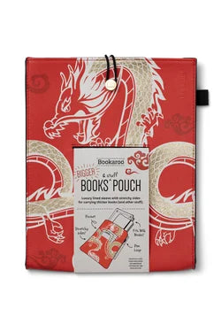 Bookaroo: Books & Stuff Pouch: Warrior Dragon
