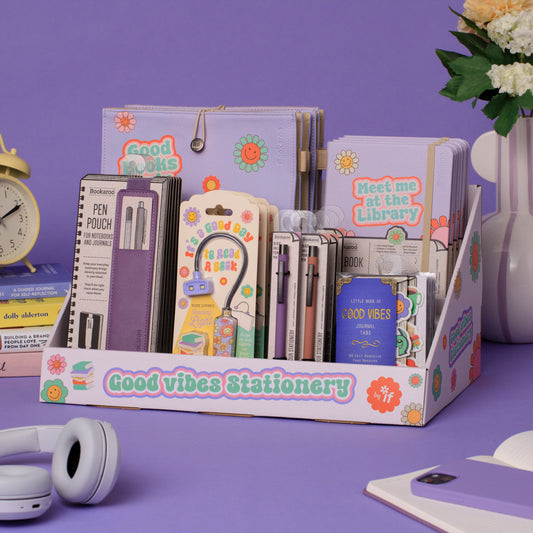 Bookaroo: Books & Stuff Pouch: Good Vibes