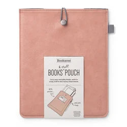 Bookaroo: Books & Stuff Pouch: Blush