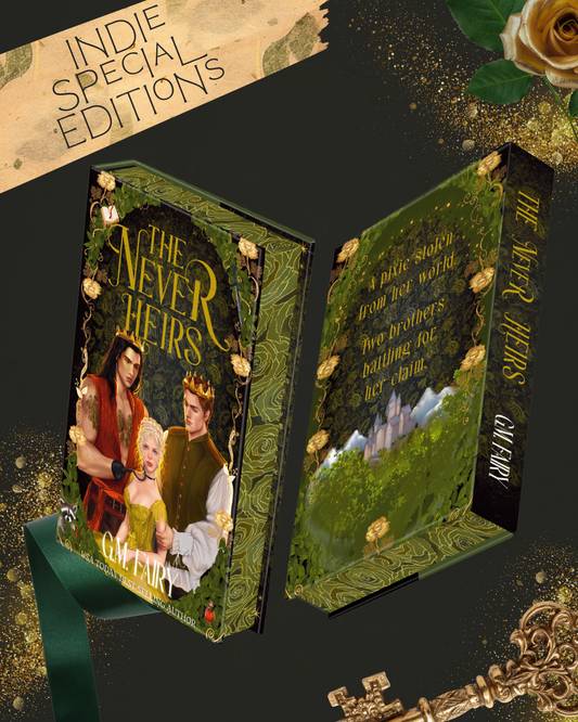 (PREORDER) The Never Heirs by G. M. Fairy (Indie Exclusive Hardcover) (Signed)