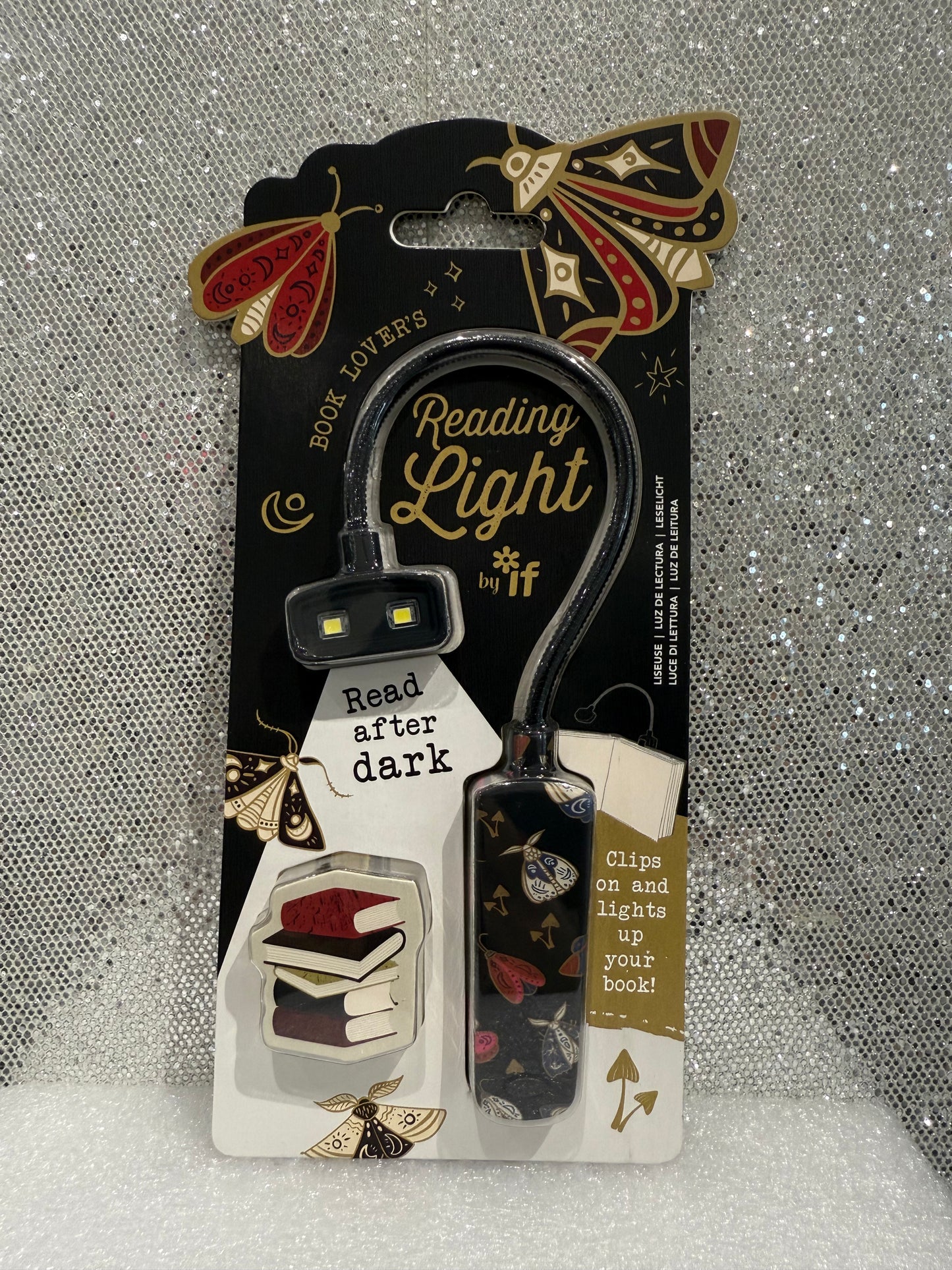 Dark Moth reading light