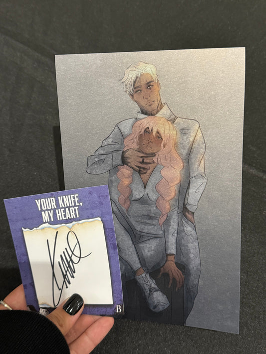 Your Knife, My Heart by K.M. Moronova (Deluxe Edition) (Signed Bookplate)