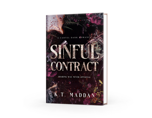 (PREORDER) Sinful Contract by K. T. Maddan (Signed)