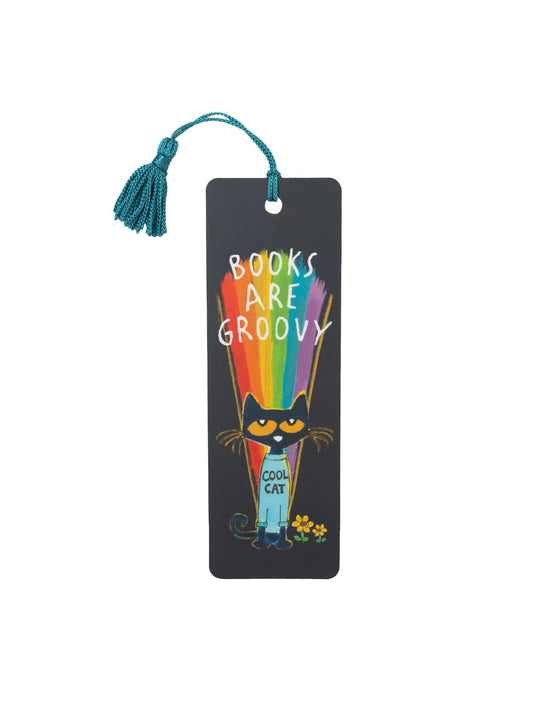 Books are Groovy Pete the Cat bookmark