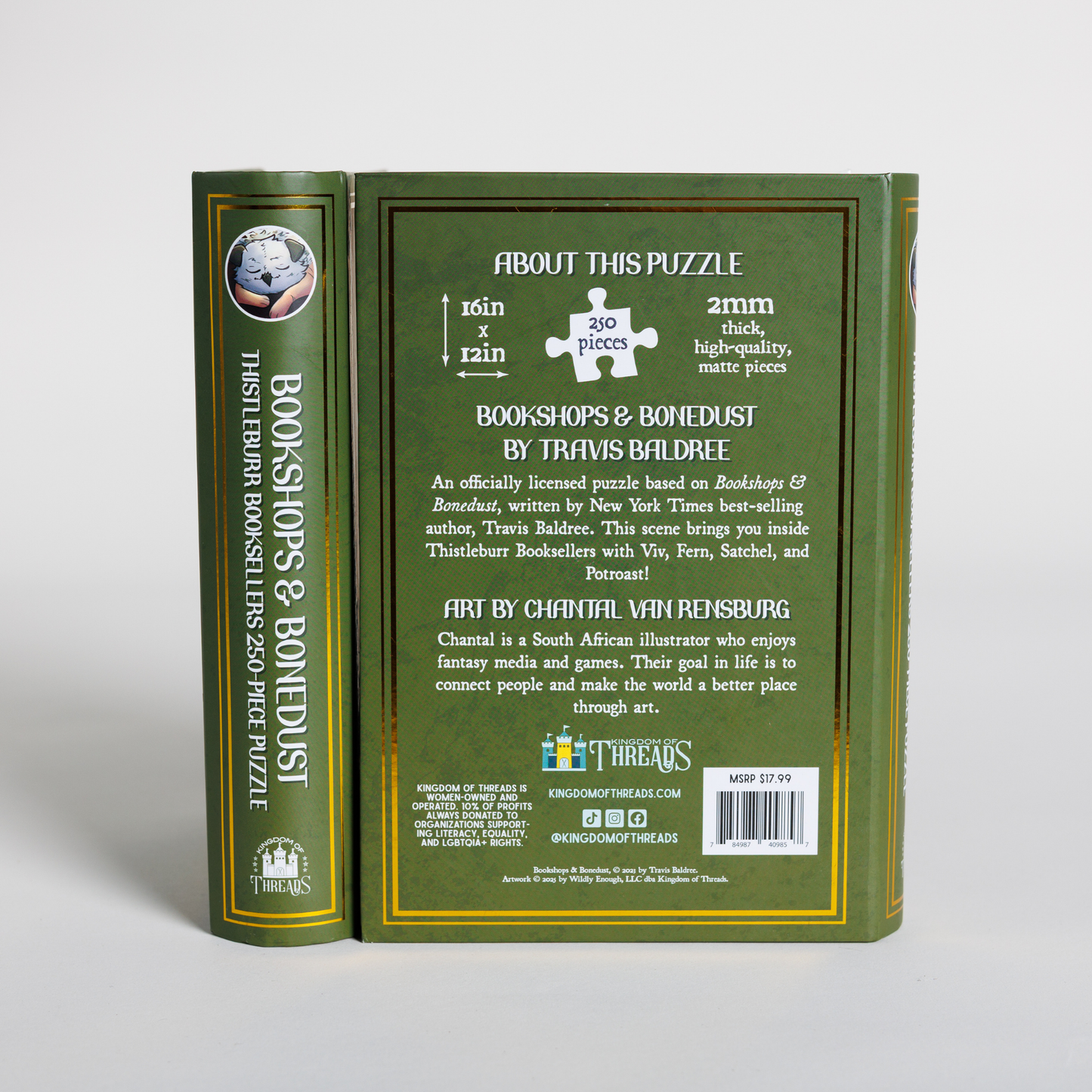 Thistleburr Bookshop Keepsake Puzzle | Bookshops & Bonedust