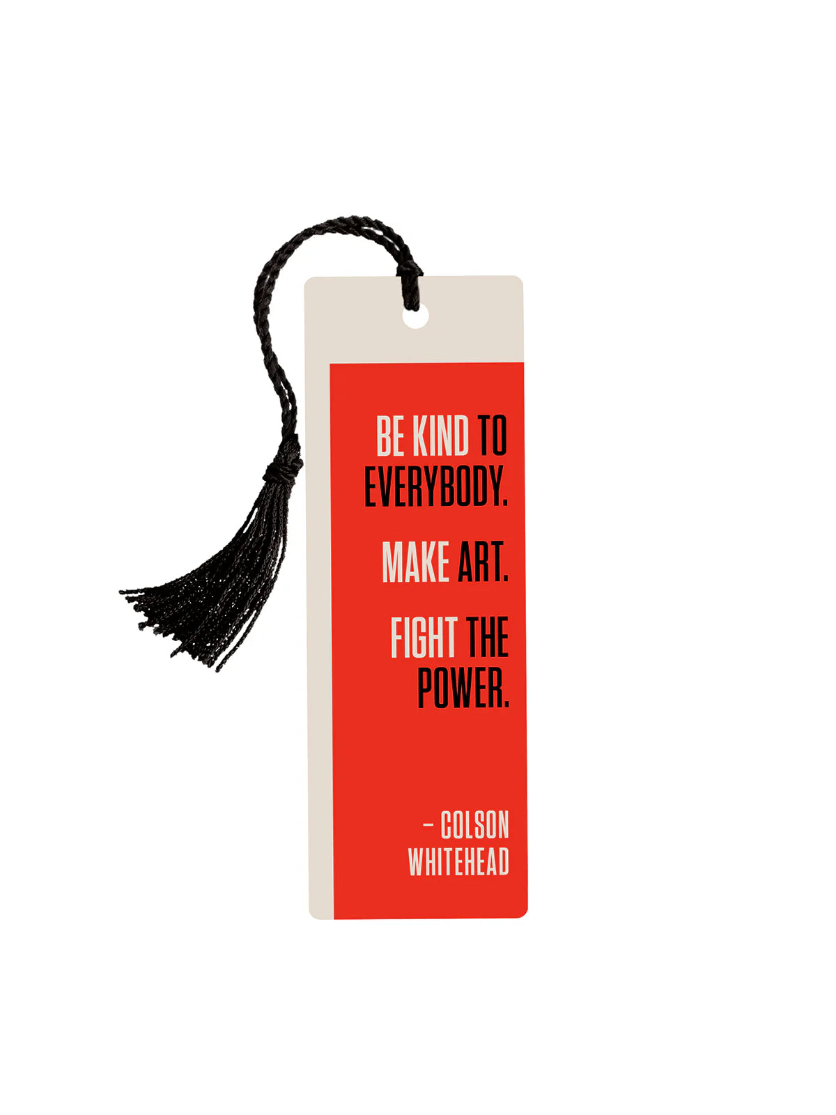 Colson Whitehead: Fight the Power bookmark