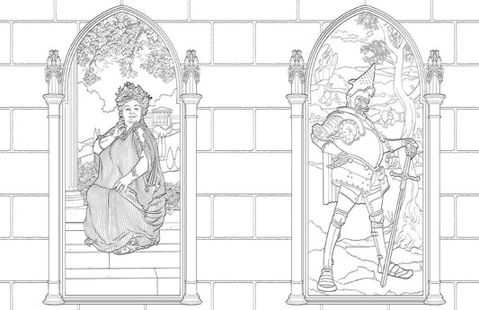 Harry Potter: Gryffindor House Pride: The Official Coloring Book