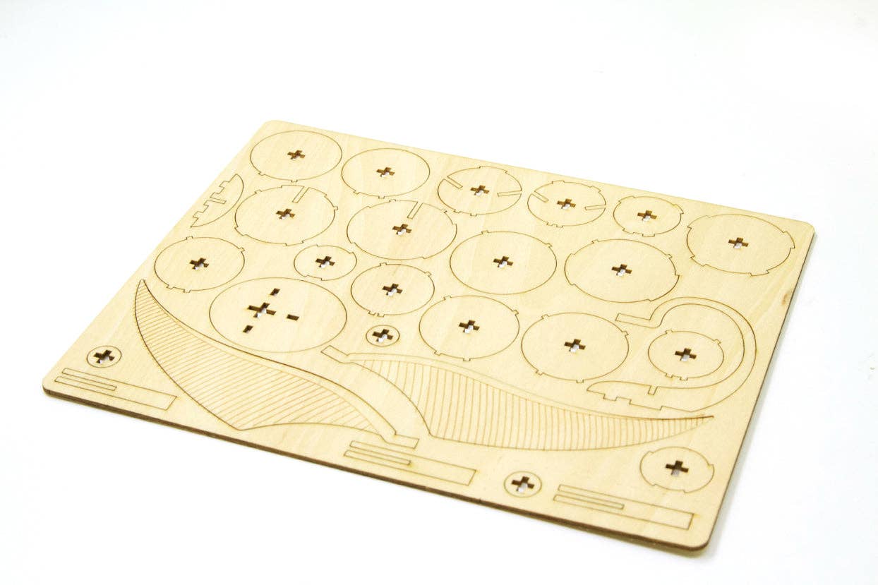 IncrediBuilds: Harry Potter: Golden Snitch 3D Wood Model