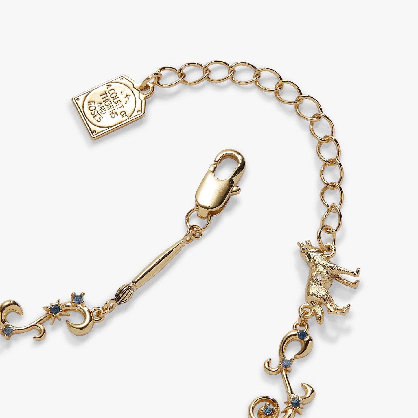 A Court of Thorns and Roses Feyre Archeron Linear Bracelet: Gold