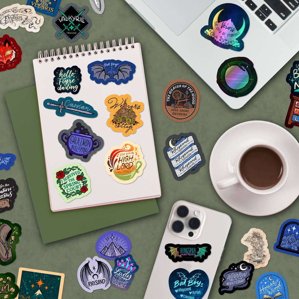 A Court of Thorns and Roses Decals (60-Pack)