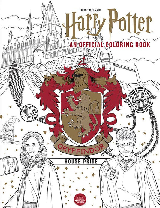 Harry Potter: Gryffindor House Pride: The Official Coloring Book