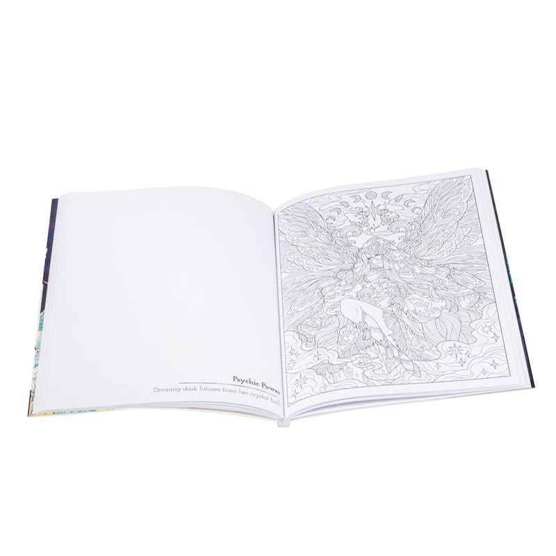 Dark Fairies Coloring Book