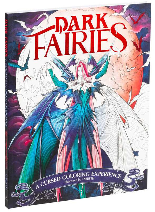 Dark Fairies Coloring Book