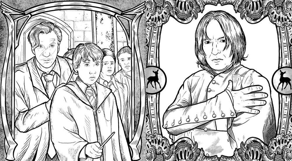Harry Potter: Coloring Wizardry Coloring Book – ERRA BOOKS