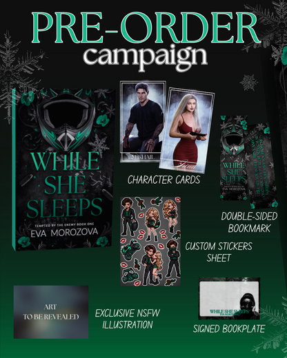 (PREORDER) While She Sleeps by Eva Morozova (Signed Bookplate)