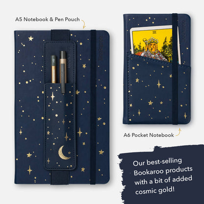 Bookaroo Moon & Stars Stationery: Pen Pouch