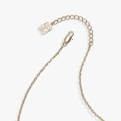 ACOTAR Mist and Fury Bird & Spinning Wheel Necklace: Gold