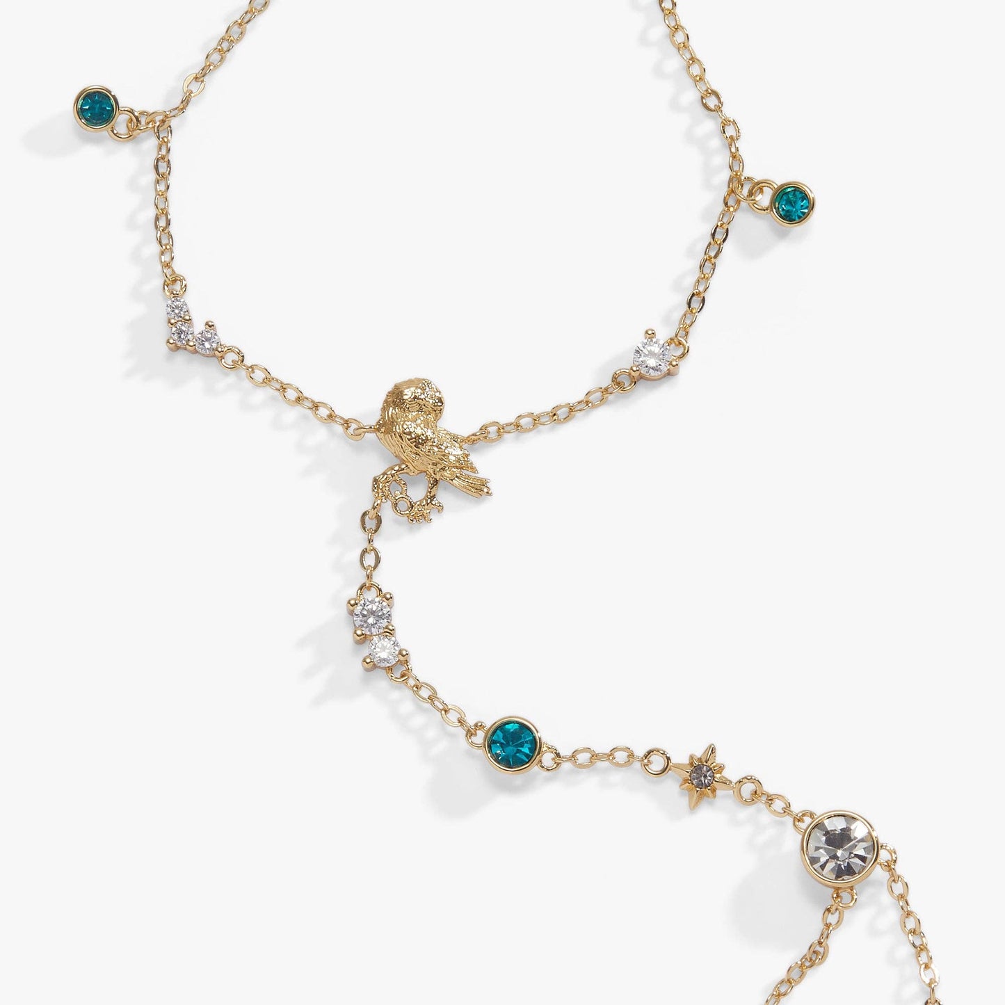 ACOTAR Mist and Fury Bird Hand Chain: Gold