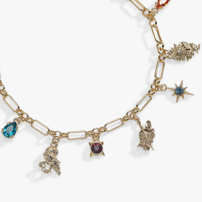 A Court of Thorns and Roses Book Covers Charm Toggle Bracelet: Silver
