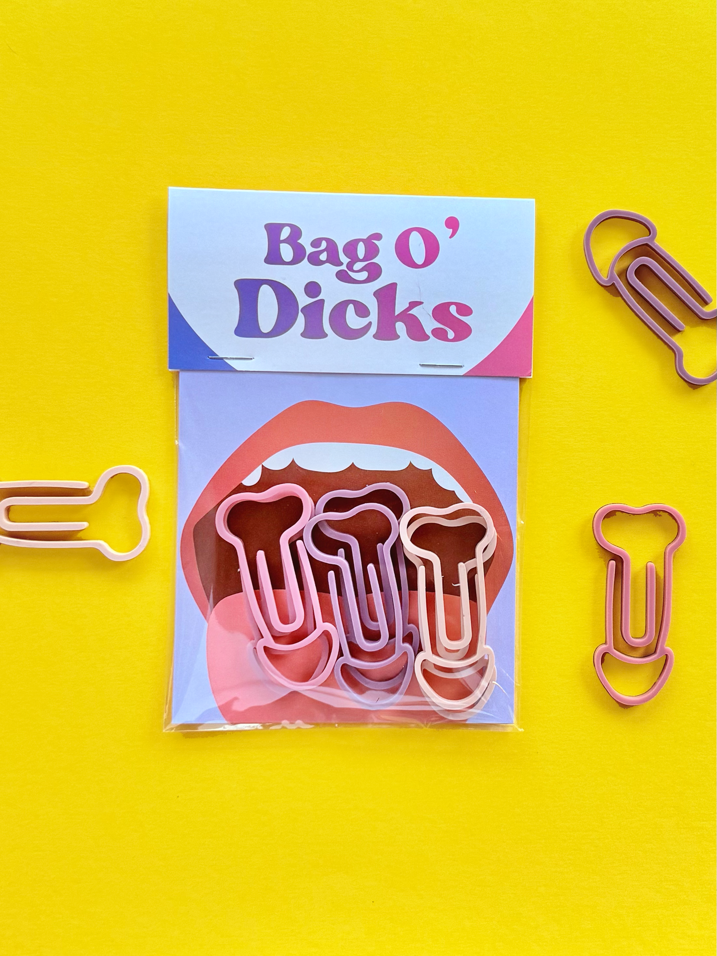 Bag O' Dick Cockclips : Magic, paper clips