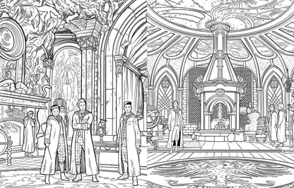 Hogwarts Legacy: The Official Coloring Book