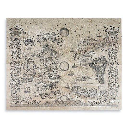 A Court of Thorns and Roses Prythian World Map (16'' x 20'')