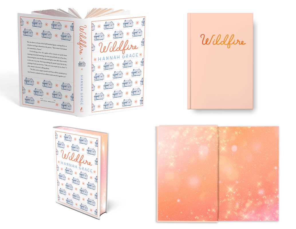 Wildfire by Hannah Grace (Deluxe Edition Hardcover)