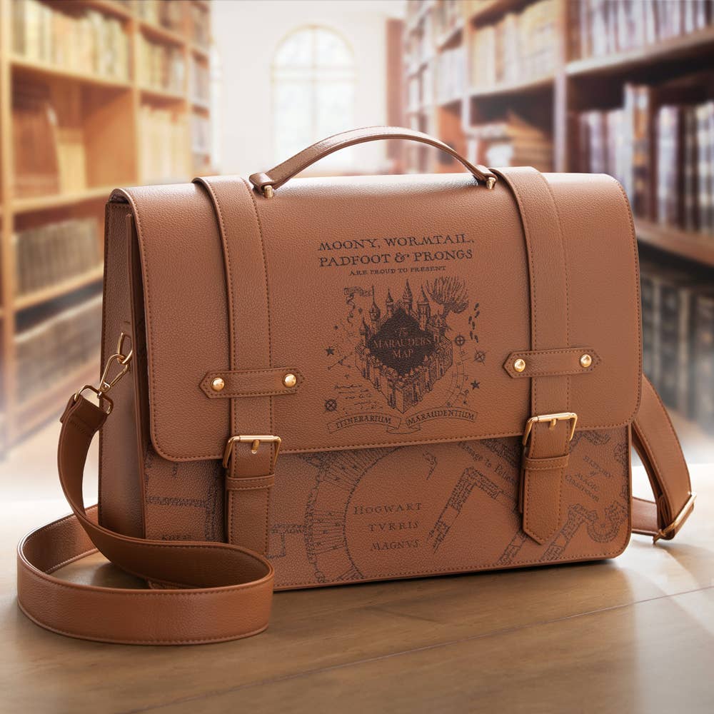 Harry Potter Marauder's Map Messenger Tote Bag