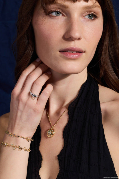 A Court of Thorns and Roses Elain Archeron Linear Bracelet: Gold