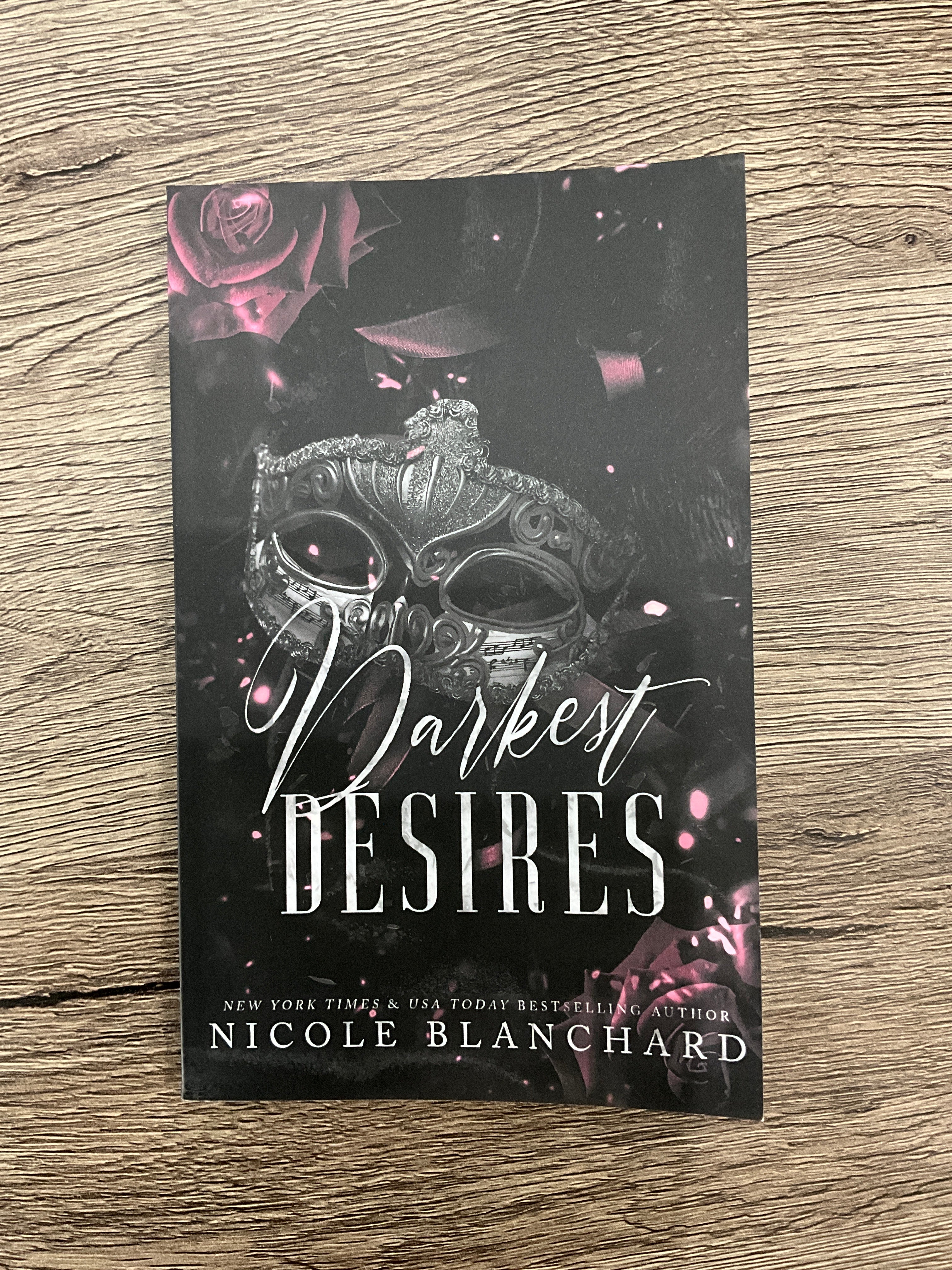 Darkest Desires by Nicole Blanchard, signed