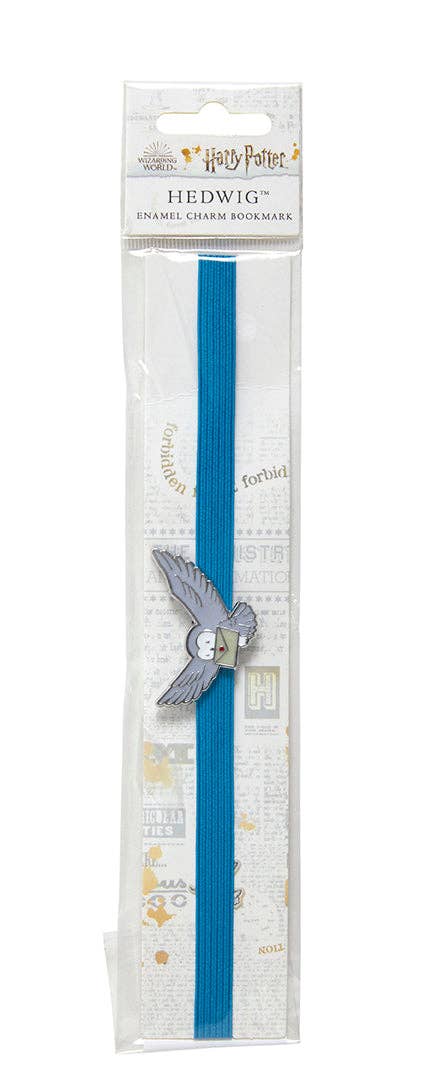 Harry Potter: Hedwig Enamel Charm Bookmark