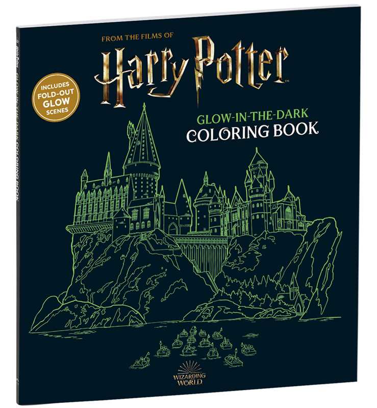Harry Potter Glow in the Dark Coloring Book