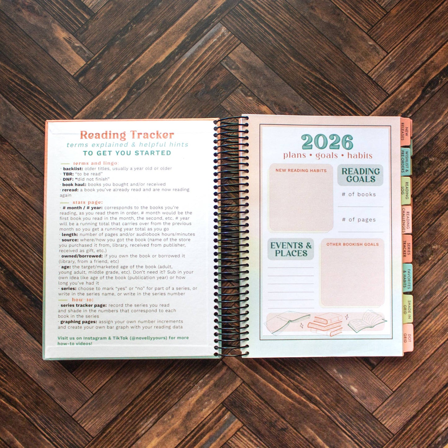 Novelly Yours - 2026 Reading Tracker