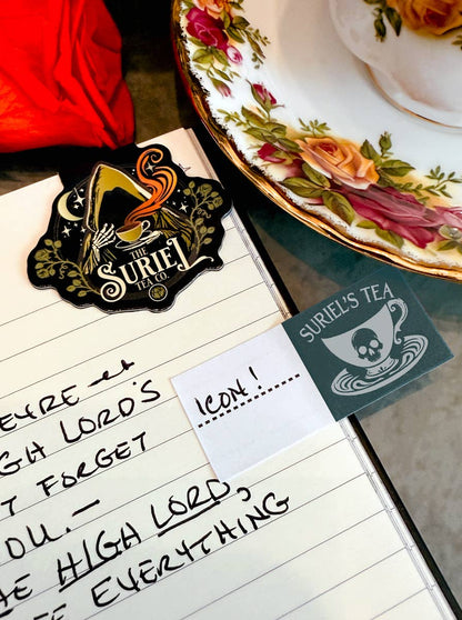 A Court of Thorns and Roses Book Annotation Flags