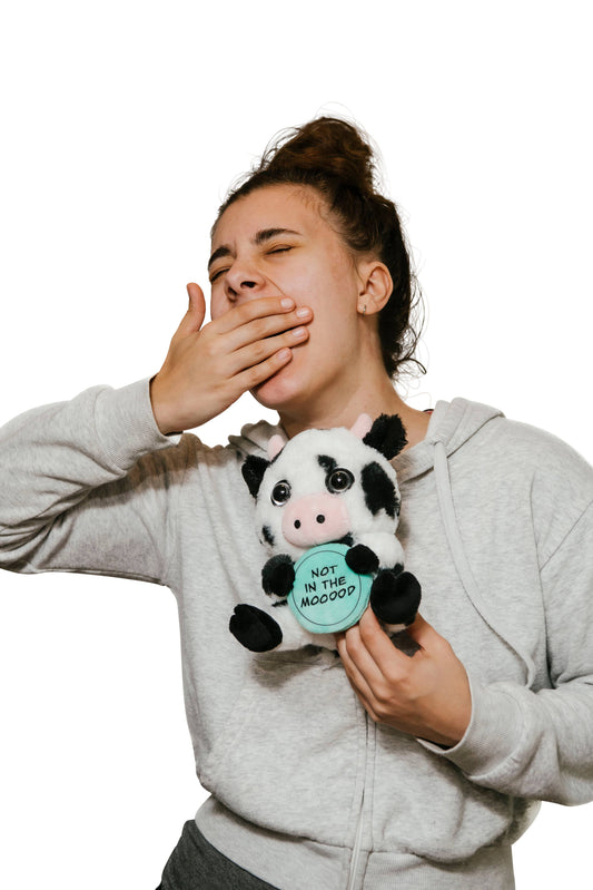 Punchkins: Not in the Mooood Plush Cow