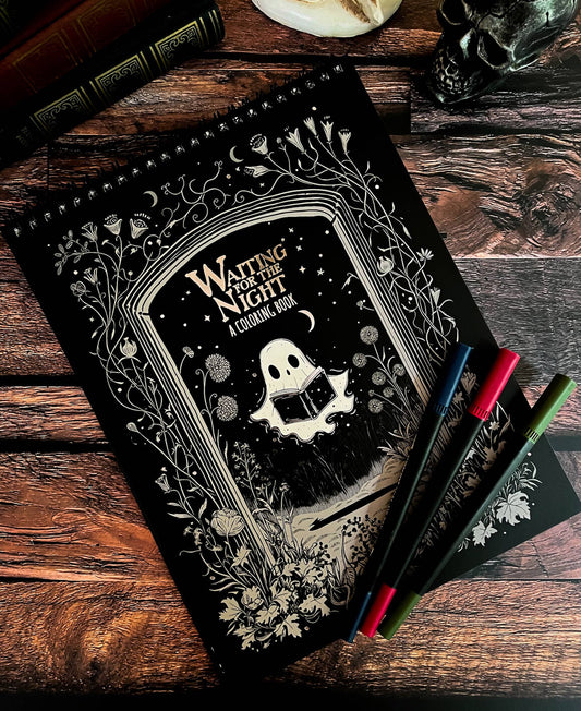 Waiting for the Night Coloring Book